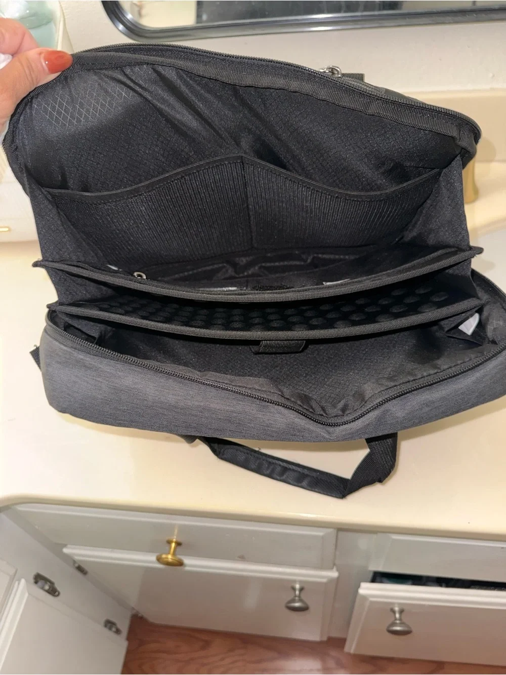 Samsonite Black Laptop Briefcase with Top Handles
